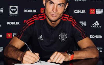 Manchester United Has Released Official Photos of Cristiano Ronaldo’s Signing
