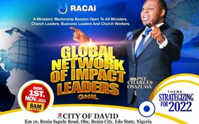 meet with pastor Charles Osazuwa at global network of impact leaders