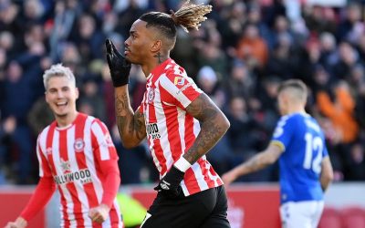 Toney provides sting in the tail as Bees edge Everton